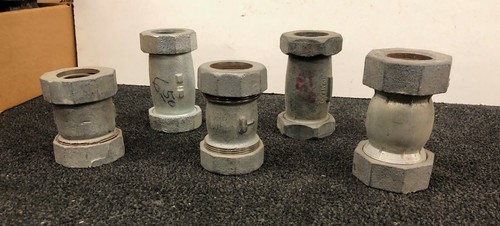 1" x 3" 702 verzinkt lange Druck Reparatur Kupplung - Bild 1 von 2