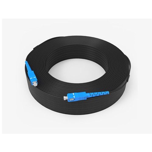 300M FTTH Fiber Optic Drop Optical Cable Cord SC to SC Simplex Singlemode Jumper - 第 11/16 張圖片