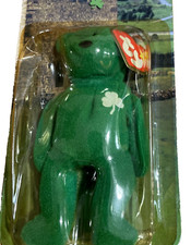 McDonald's TY Beanie Baby ERIN the BEAR 1997 Emerald Isle Retired New