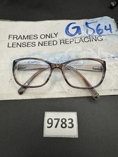 Marciano By Guess GM243 Brown BRNBL Plastic Eyeglasses Frame 54-16-135 W/Stones