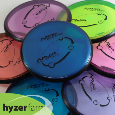 MVP PROTON NANO MINI DISC Hyzer Farm 4'' disc golf mini marker