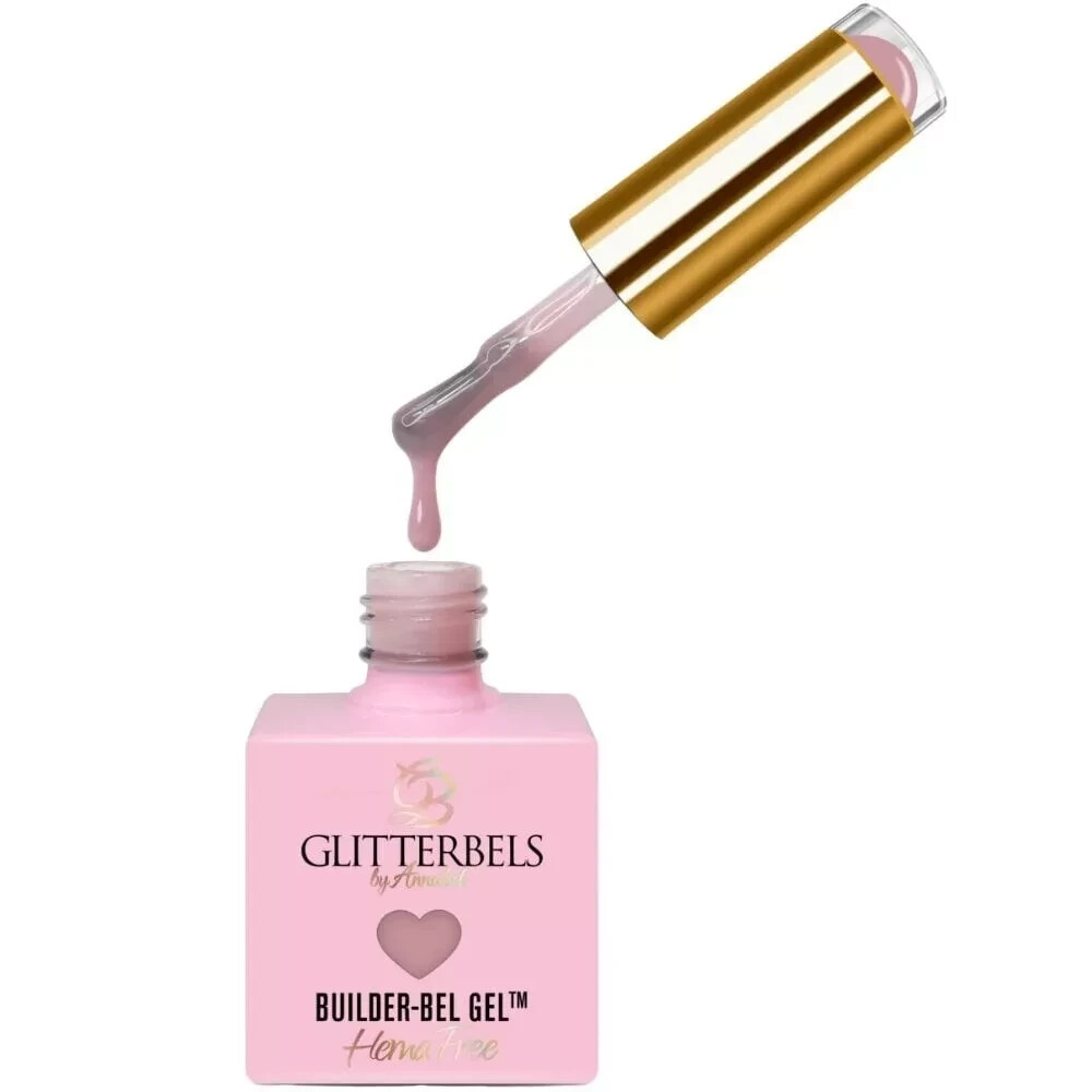 Glitterbels SUGAR COOKIE HEMA-Free Builder-gel  Nail SculptorStrengthener Gel