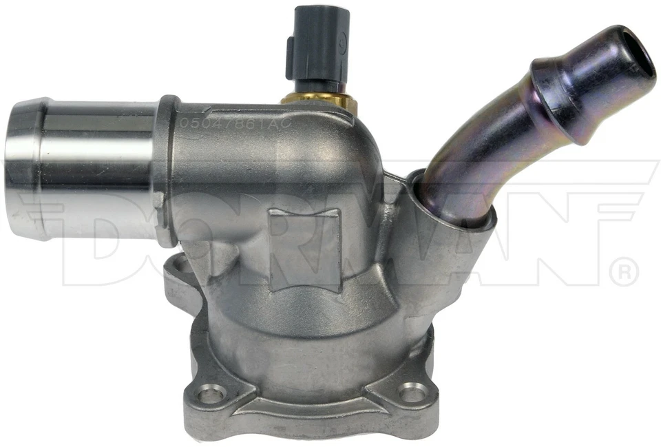 Carcaça de termostato compatível com 2015-2017 Chrysler 200 2.4L L4 Dorman 693NU08 - Imagem 4 de 4