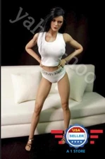 1/6 scale female Tank Top Underwear Set WHITE for 12'' Female Figure Doll PHICEN