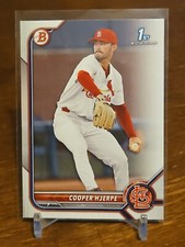 2022 Bowman Draft Paper Base #BD-95 Cooper Hjerpe - St. Louis Cardinals