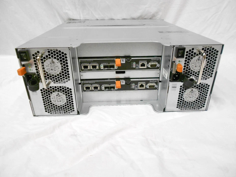 Dell Equallogic PS6210 24 Bay SAS SAN Storage System 10GbE iSCSI Type 15 W/Trays - Image 2 of 2