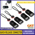 4x Red Quick Release Connector for Camera Shoulder Strap With conversion buckle