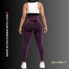 WOMENS BUTT LIFT LEGGINGS HIGH WAIST TUMMY CONTROL SPORTS ACTIVEWEAR SHAPE LINE