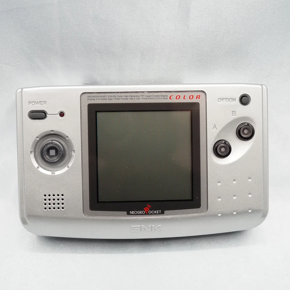 NEOGEO POCKET COLOR Console Silver Boxed Tested Working Japan - Image 2 of 4