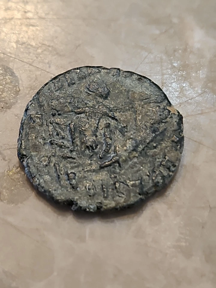 Ancient🪙 27 BC — 476 AD Imperial Ancient Roman Copper Coin Artifact A1 - Image 2 of 4