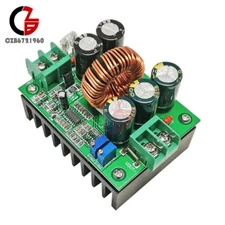 DC10-36V to DC12V-80V Boost Converter 1200W 20A Adjustable Power Supply Module