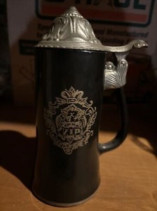 Beer Stein VIP with Pewter Lid With Poem Princess House