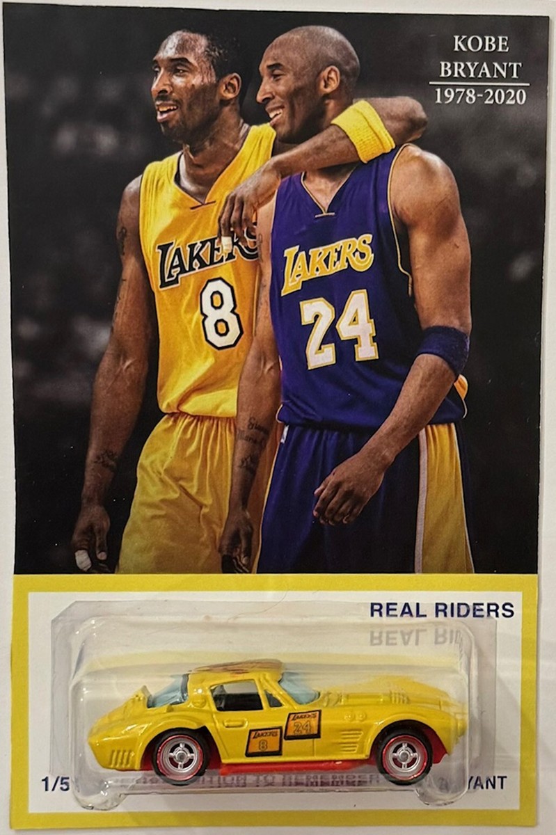 63 CHEVY CORVETTE CUSTOM Hot Wheels Lakers' Kobe Bryant w/Real
