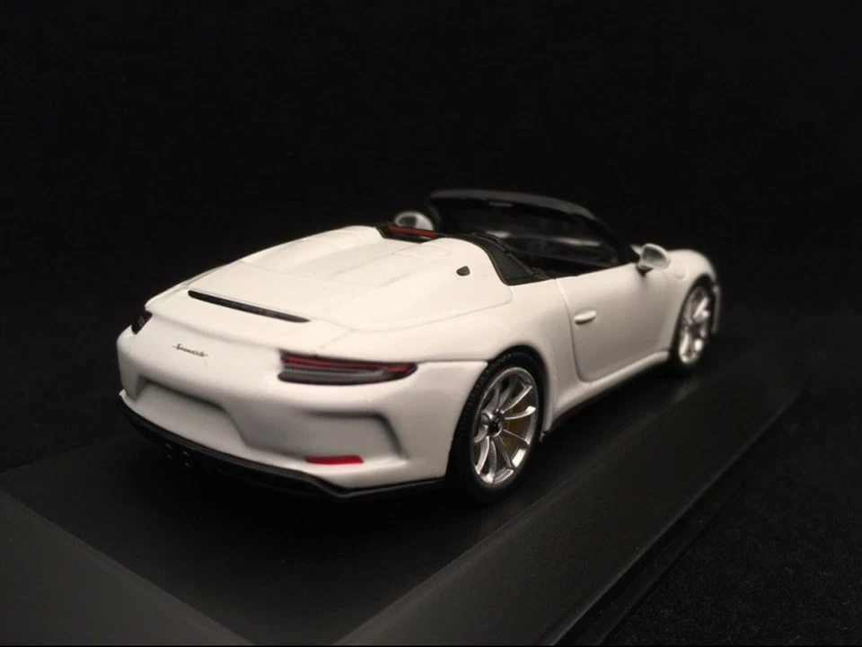 PORSCHE 911 991 II SPEEDSTER 2019 BIANCO NERO INTERNI SPARK WAP0201930K 1/43 - Immagine 4 di 4