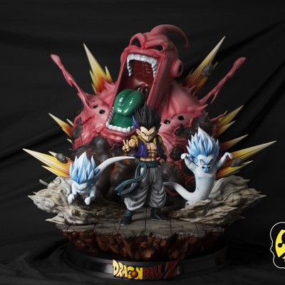 Two Percent Studio Dragon Ball Gotenks Resin Statue in stock 1/4 Majin Buu Hot