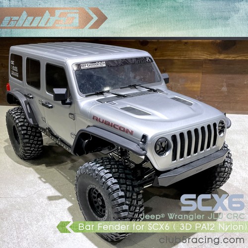 Bar Fender for SCX6 Jeep JLU Wrangler - Picture 4 of 9