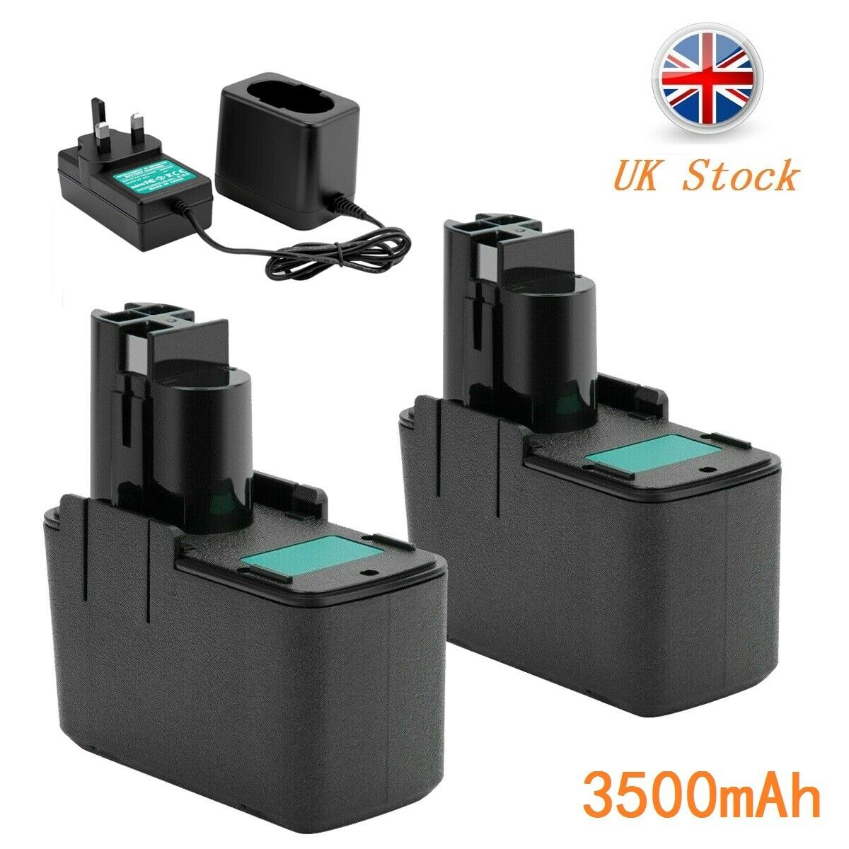 9.6V 4,0Ah N-MH Akku für Bosch PSB PSR GSR 9.6 VES-2 2607335037 BAT001