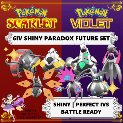 Pokemon Scarlet and Violet Shiny Palkia 6IV-EV Trained