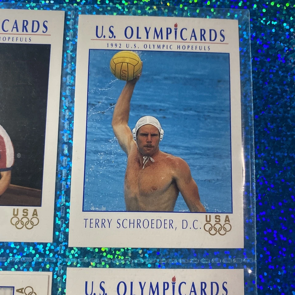 Tarjetas coleccionables de los Juegos Olímpicos de Estados Unidos 1992 - 9 tarjetas + oferta de mercancía Foto 4 de 4