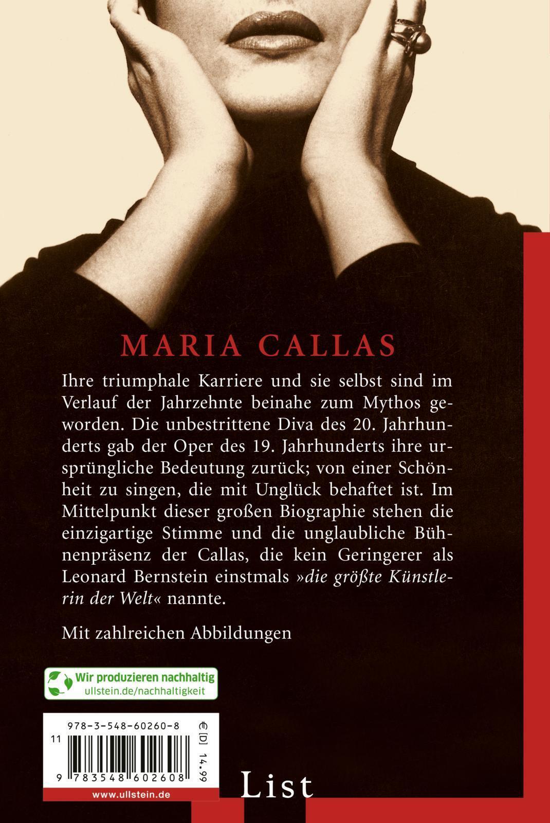 Thumbnail - Maria Callas | Jürgen Kesting | Taschenbuch | List Bei Ullstein | 448