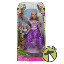 Image of Barbie as The Island Princess Doll Blonde In Purple Dress 2007 Mattel L1147 New