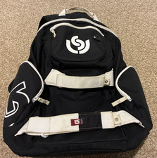 Burton Snowboarding Backpack - Black  White - RN 87380 CA 26902 Hiking Daypack