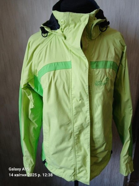 Women Jack Wolfskin Jacket Green 36 / S / 44 #9EC7
