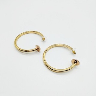 Louis Vuitton Pierced Earring Gold NoDateCode 2554105