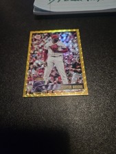 2025 Topps Archives Signature Series Hunter Greene 1/1 Superfractor Gold Vinyl