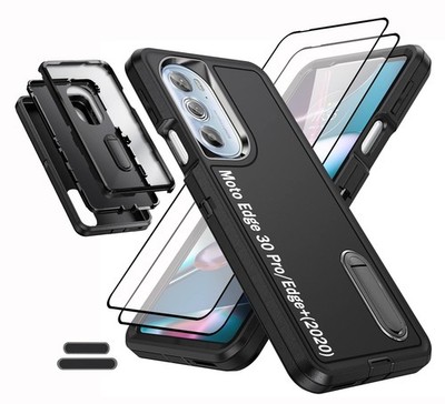 Case for Moto Edge 30 /Edge+(2020) 6.7 Inch, Full Body Protection Heavy Duty ...