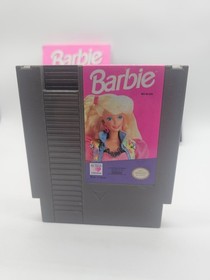 Barbie NES Nintendo Complete CIB Authentic! Rare!