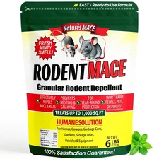 Rodent MACE Granular Mouse Repellent | Repels Mice, Rats, Squirrels, and Rodents