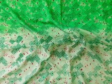 100% Pure Silk Sari Vintage Recycled Saree Silk Printed Fabric Material PSS17735 100% Pure Silk Sari Vintage Recycled Saree Silk Printed Fabric Material PSS17735 - Image 1
