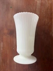 Vintage E.O. Brody Co. M5000 White Milk Glass Vase Cleveland Ohio