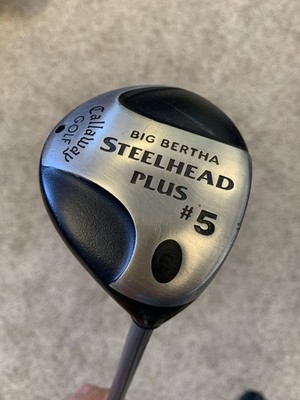 Callaway Steelhead Plus 5wood with Regular flex graphite shaft