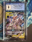 Mewtwo & Mew GX - SM191 - Black Star Promo - Pokemon Card - CGC 9