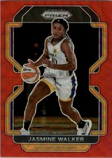 2022 Panini Prizm WNBA Prizms Ruby Wave #37 Jasmine Walker - BSK