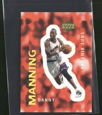 1997-98 Upper Deck NBA Stickers Danny Manning #82 Phoenix Suns
