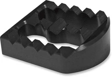 Joker Machine Serrated Brake Pedal Cover - Black Anodized - 08-58-1