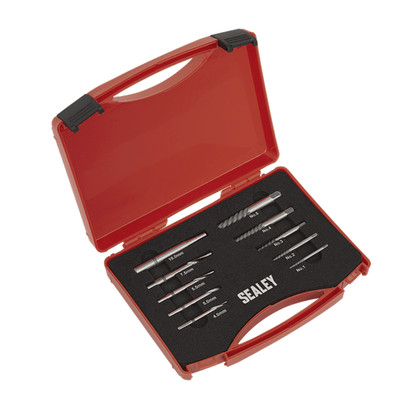 Sealey AK8187 Stufenbohrer Schrauben-/Bolzenausdreher-Set 10-teilig
