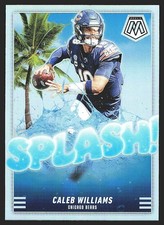 2025 Panini Mosaic Splash Silver #9 Caleb Williams Chicago Bears Football Card