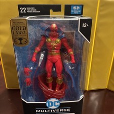 Dc Mcfarlane Red Tornado figure gold label Classic