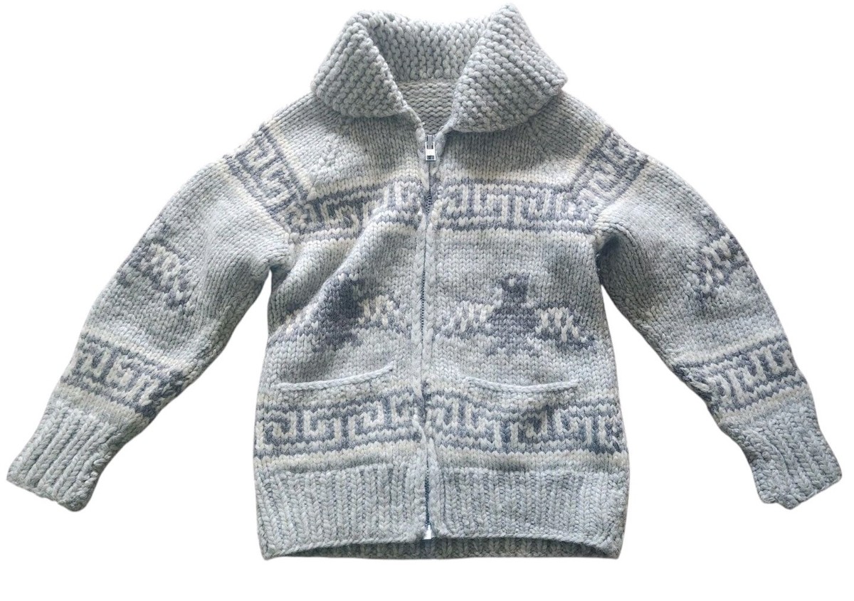 Tuak 希少【TUAK】VINTAGE HANDKNIT CANADA製/CHIEFTAIN/インディアン 
