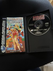 Sega Saturn PAL Games Bundle Panzer Dragoon Saga Demo Athlete Kings Gun Griffon