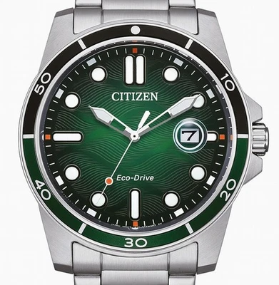 Citizen Sports ECO-DRIVE Solaruhr Herrenuhr 10 ATM WR - 41,5 mm AW1811-82X - Bild 1 von 4