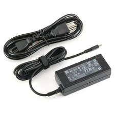 Genuine HP 45W USB-C Type-C AC Adapter Charger for HP school Chromebook Laptop