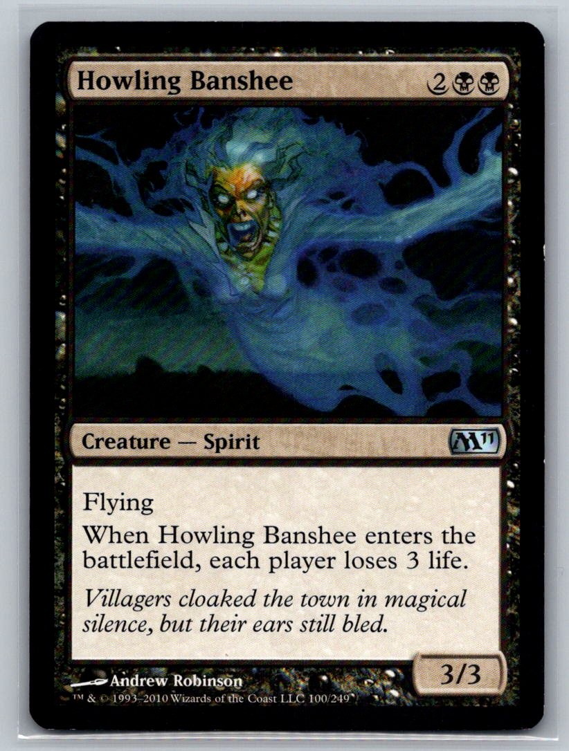 HOWLING BANSHEE MAGIC 2010 (M10) 99 UNCOMMON MAGIC: THE GATHERING - NM/M