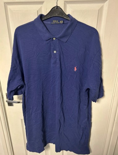 Men’s Ralph Lauren navy polo top size 2LT long & Tall “48 Chest