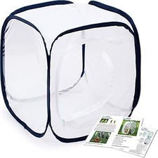 Insect  Butterfly Habitat Cage Terrarium - 12"x12"x12" Pop-Up Enclosure