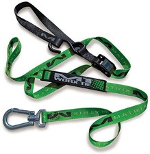 Matrix M1.0 Worx Tie Downs Green Pair MX Enduro Bike Straps Soft Loop Set M1-105
